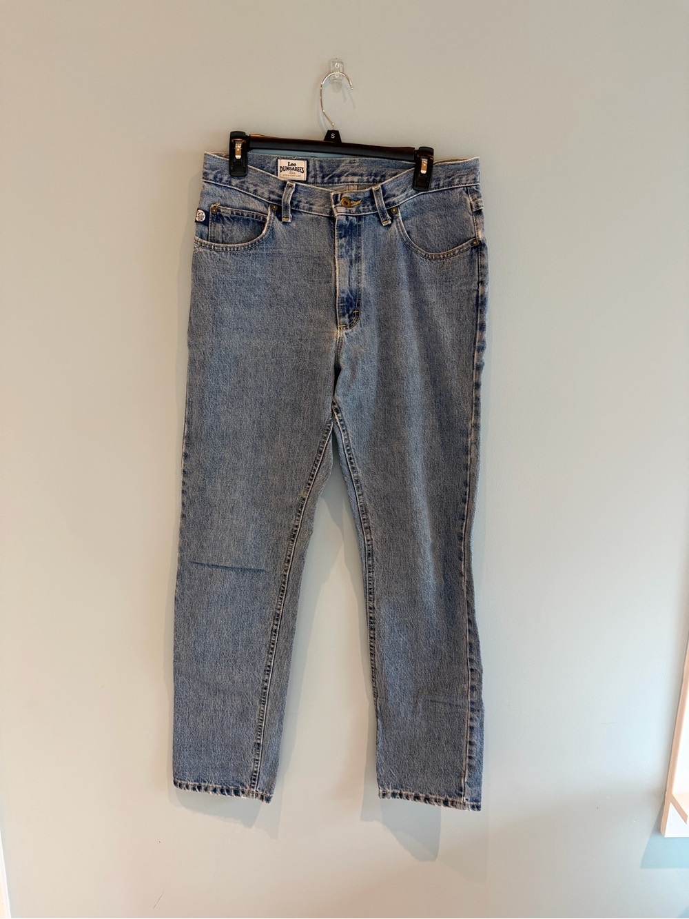 Lee Medium Blue Straight-Leg Women's Jeans